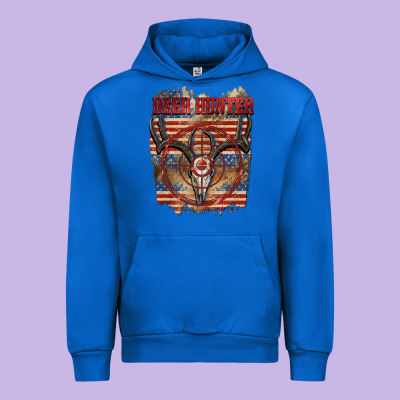 Deer Hunter Urban Hoodie Designed By Cowgirlartshop