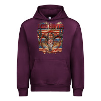 Mauve Wine deer hunter Urban Hoodie - CowGirlArtShop