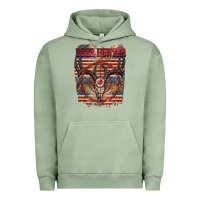 Pigment Oil Green deer hunter Urban Hoodie - CowGirlArtShop