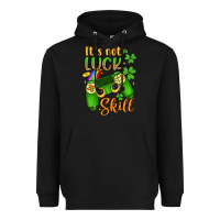 Black it s not luck skill Heavyweight Hoodie - Artiststas