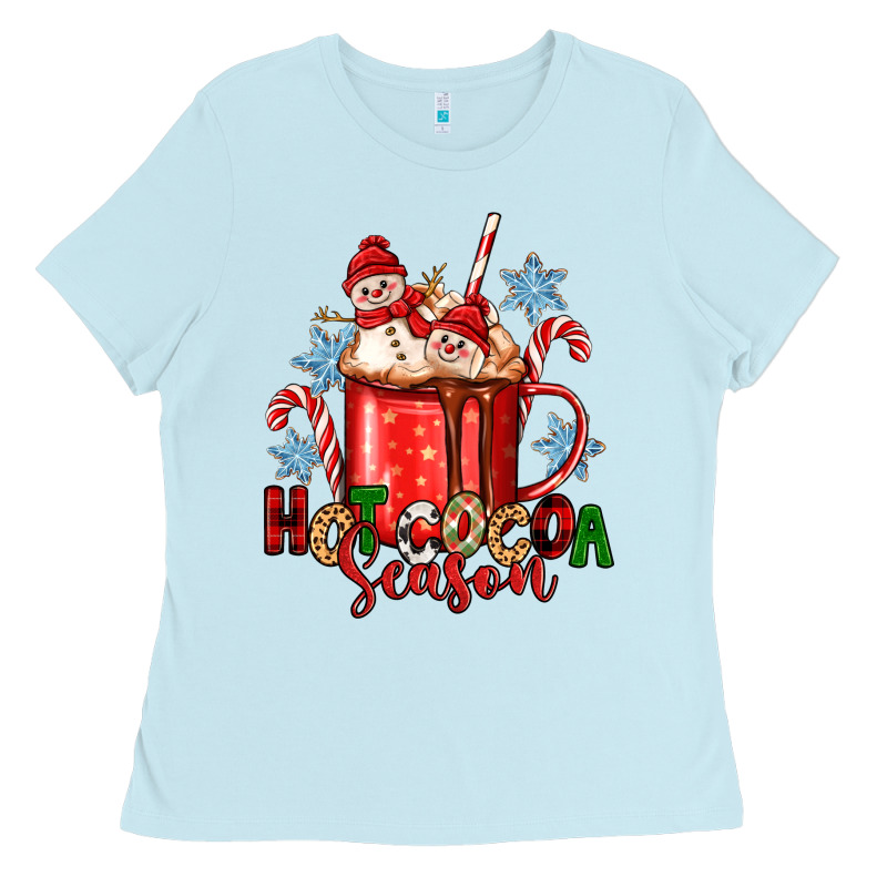 Hot Cocoa  Season Ladies Tee by Zillion Design Studio | Teevron