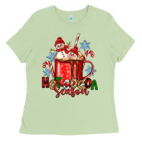 Matcha hot cocoa  season Ladies Tee - Zillion Design Studio