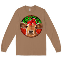 Toasted Coconut Christmas Cow Long Sleeve Tee - Jasminsmagicworld