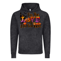 Vintage Black For The Love Of Halloween Vintage Hoodie - RanaPortraitStore