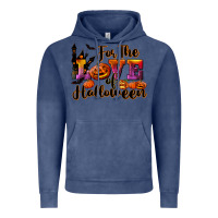 Vintage Denim For The Love Of Halloween Vintage Hoodie - RanaPortraitStore