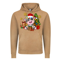 Vintage Camel little cute christmas cow Vintage Hoodie - AdoDesignShop