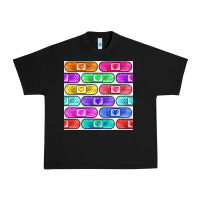 Black plaster seamless pattern Urban Heavy Tee - BundleAndBundleShop