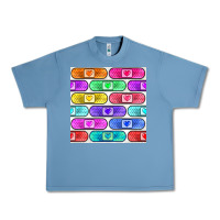 Pebble Blue plaster seamless pattern Urban Heavy Tee - BundleAndBundleShop