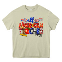 Mossy all american teacher Heavy Core Tee - texasbilliewilder