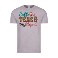 Vintage Zinc coffee teach repeat Vintage Tee - BundleAndBundleShop
