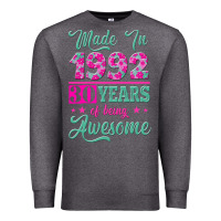 Charcoal Heather made in 1992, 30 years of being awesome Premium Sweatshirt - Jasminsmagicworld