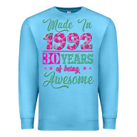 Ocean Blue made in 1992, 30 years of being awesome Premium Sweatshirt - Jasminsmagicworld
