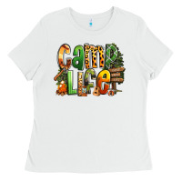 White camp life Ladies Tee - RanaPortraitStore