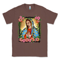 Chestnut lady of guadalupe portrait Classic Tee - BarkalooDesign
