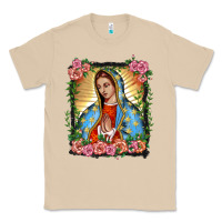 Mushroom lady of guadalupe portrait Classic Tee - BarkalooDesign