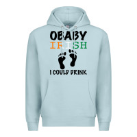 Blue Mist O' Baby Irish I Could Drink Premium Hoodie - Bettercallsaul