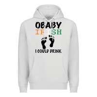 Dove Grey O' Baby Irish I Could Drink Premium Hoodie - Bettercallsaul