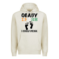 Oatmeal Heather O' Baby Irish I Could Drink Premium Hoodie - Bettercallsaul