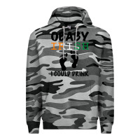 Slate Camo O' Baby Irish I Could Drink Premium Hoodie - Bettercallsaul