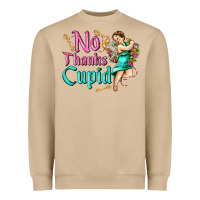 Mushroom no thanks cupid Heavyweight Sweatshirt - AdoDesignShop