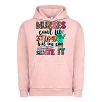 Pigment Salmon Nurses can't fix stupid Urban Hoodie - CowGirlArtShop