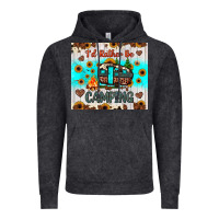 Vintage Black i’d rather be camping Vintage Hoodie - JahusDesignShop