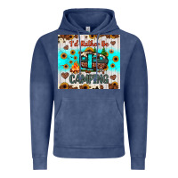 Vintage Denim i’d rather be camping Vintage Hoodie - JahusDesignShop