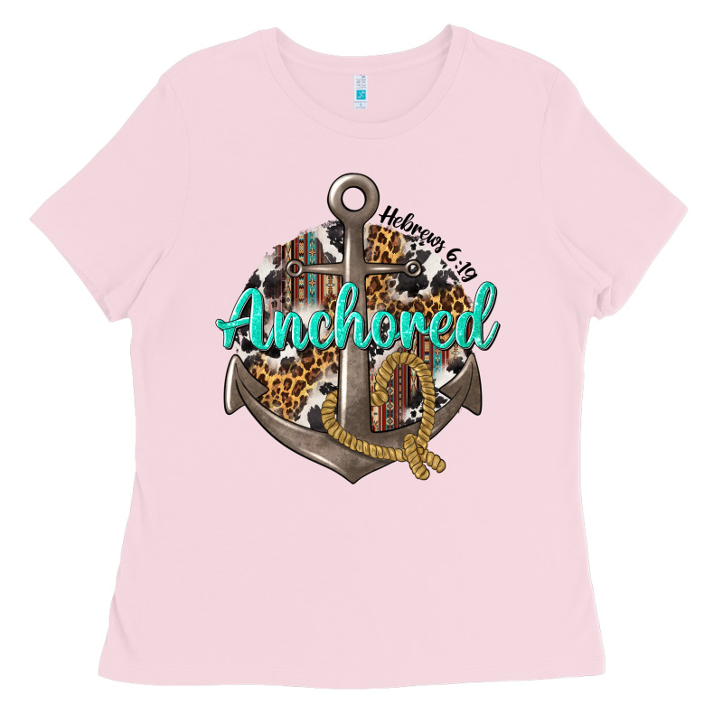 Anchored Hebrews 6 19 Ladies Tee by texasbilliewilder | Teevron