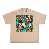 Burro western turquoise seamless pattern Urban Heavy Tee - BundleAndBundleShop