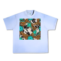 Grape Ice western turquoise seamless pattern Urban Heavy Tee - BundleAndBundleShop