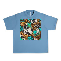 Pebble Blue western turquoise seamless pattern Urban Heavy Tee - BundleAndBundleShop
