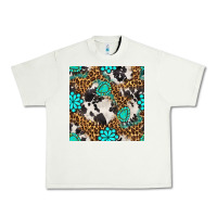 Pistachio western turquoise seamless pattern Urban Heavy Tee - BundleAndBundleShop