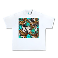 White western turquoise seamless pattern Urban Heavy Tee - BundleAndBundleShop