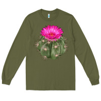 Army Green eagle claws cactus Long Sleeve Tee - LillyAllenDesigns