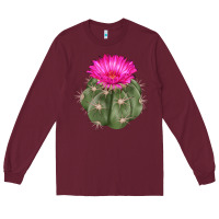 Burgundy eagle claws cactus Long Sleeve Tee - LillyAllenDesigns