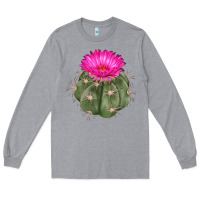 Heather Grey eagle claws cactus Long Sleeve Tee - LillyAllenDesigns