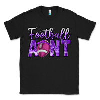 Black football aunt Classic Tee - CowhideDigitalArt