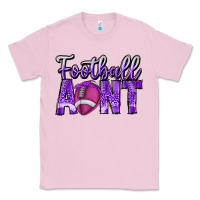Bubblegum Pink football aunt Classic Tee - CowhideDigitalArt