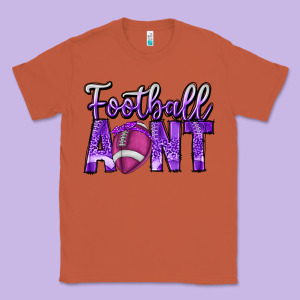 Football Aunt Classic Tee Designed By Cowhidedigitalart