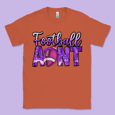 Football Aunt Classic Tee Designed By Cowhidedigitalart