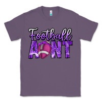 Lavender football aunt Classic Tee - CowhideDigitalArt