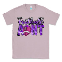 Lilac football aunt Classic Tee - CowhideDigitalArt