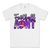 White football aunt Classic Tee - CowhideDigitalArt