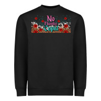 Black no thanks cupid Heavyweight Sweatshirt - AdoDesignShop
