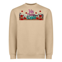 No Thanks Cupid Heavyweight Sweatshirt | Teevron