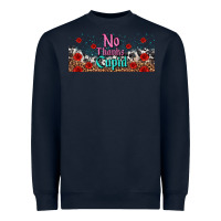Navy no thanks cupid Heavyweight Sweatshirt - AdoDesignShop