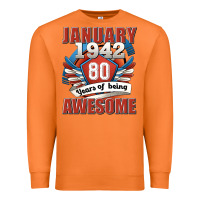 Carrot january 1942 80 years of being awesome Premium Sweatshirt - Jasminsmagicworld
