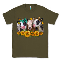 Army Green sunflower heifers Classic Tee - Jasminsmagicworld