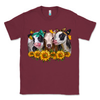 Burgundy sunflower heifers Classic Tee - Jasminsmagicworld