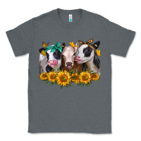 Charcoal Heather sunflower heifers Classic Tee - Jasminsmagicworld